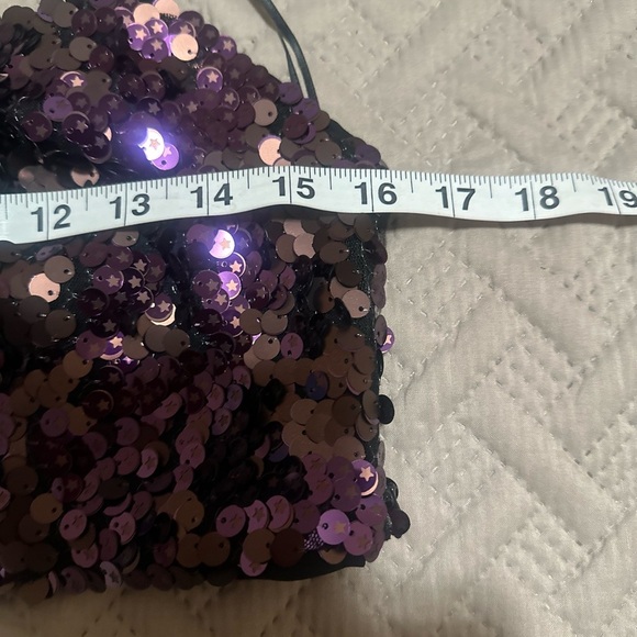 Free People Star Bright Sequin Two-Piece Crop Top & Midi
Skirt NWT Size 6. - Picture 10 of 12